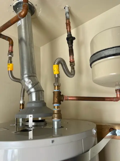 Water heater installation and plumbing repair in Spirit Lake